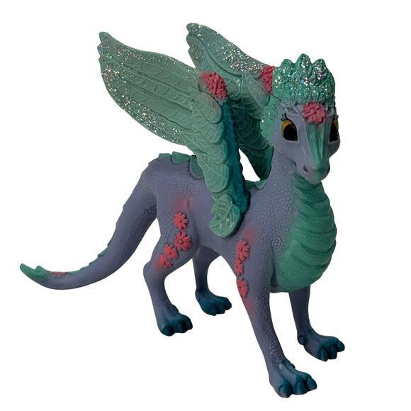 Schleich Bayala Blossom Dragon Mother Figure 70712 Fantasy Toy Preowned - Picture 1 of 9